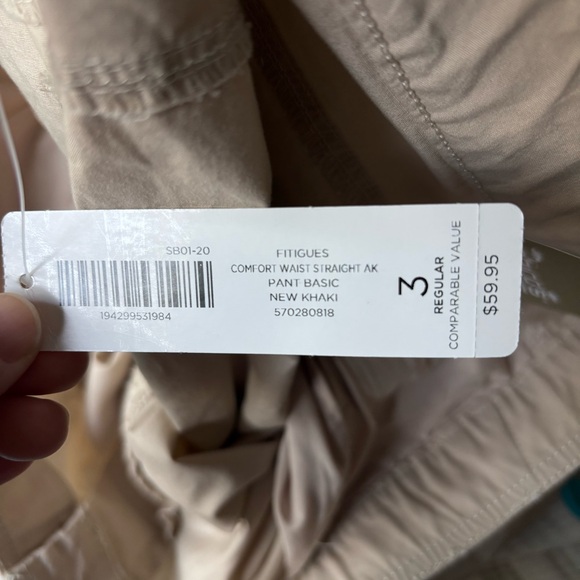 Chico’s Khaki Pants Size 3 (16 in standard size) - Picture 4 of 13